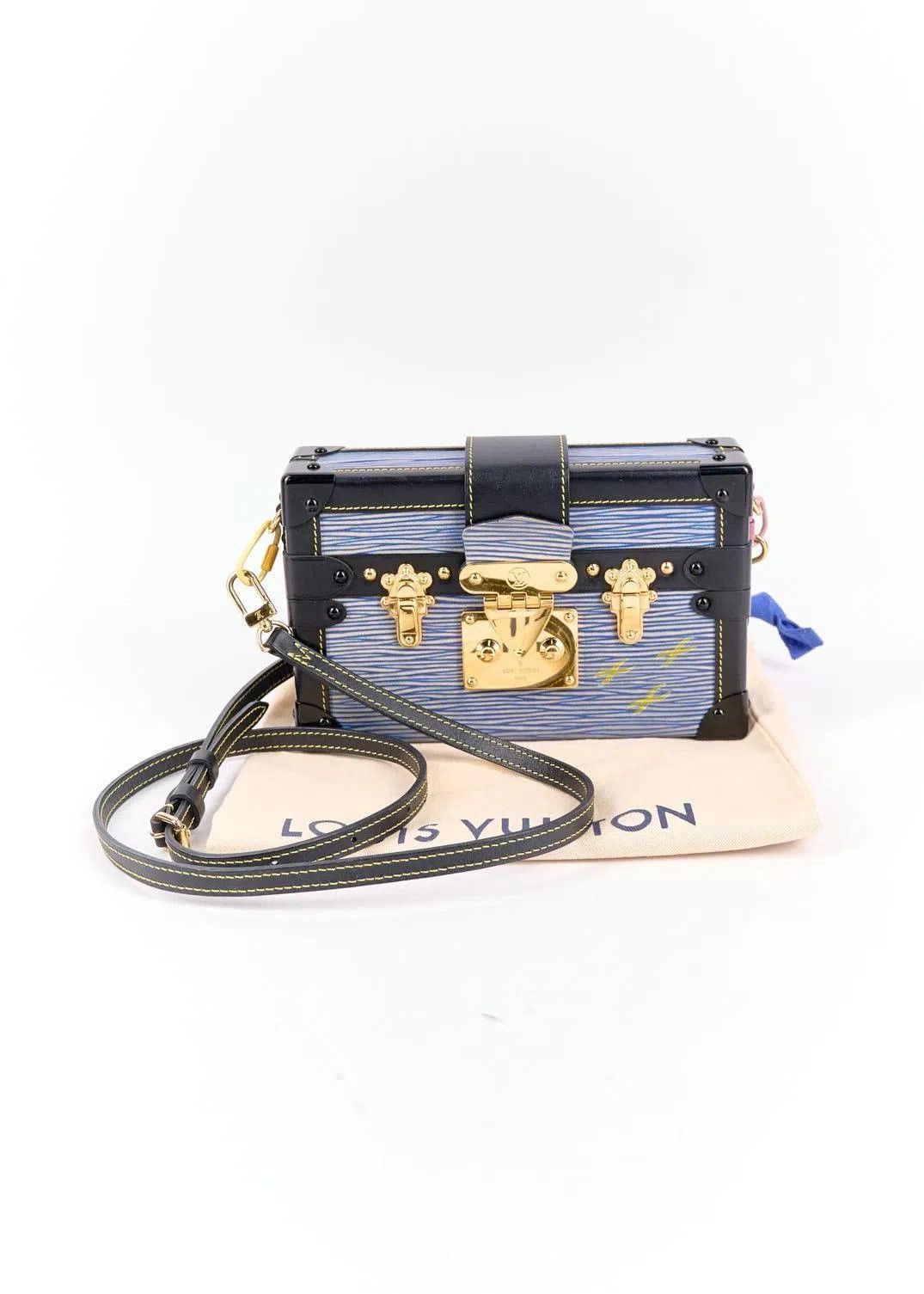 Louis Vuitton Louis Vuitton Denim clutch box bag Size ONE SIZE - 1 Thumbnail