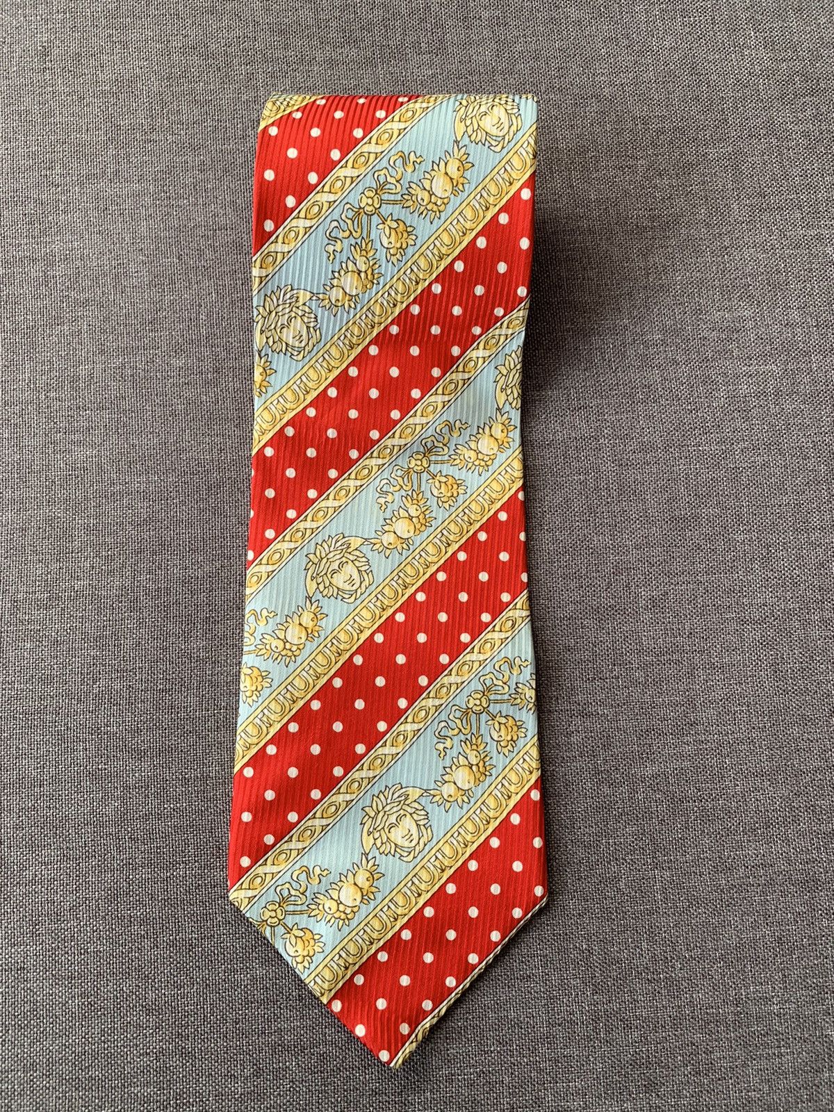 Versace Gianni Versace Medusa vintage baroco tie Size ONE SIZE - 11 Thumbnail