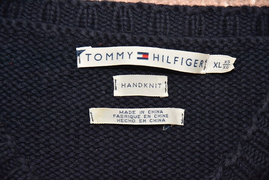 Tommy Hilfiger TOMMY HILFIGER * HANDKNIT * XL Size XL / US 12-14 / IT 48-50 - 4 Thumbnail