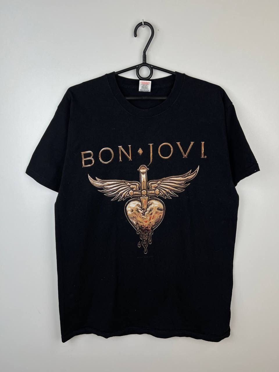 Vintage Bon Jovi 2011 tour band t-shirts size L Size US L / EU 52-54 / 3 - 1 Thumbnail