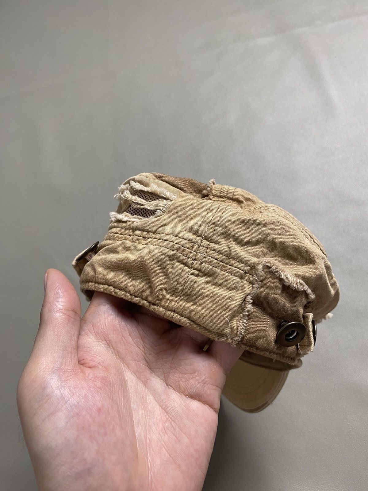 Beauty Beast × If Six Was Nine × Japanese Brand Cadet Distressed Hat Size ONE SIZE - 8 Thumbnail