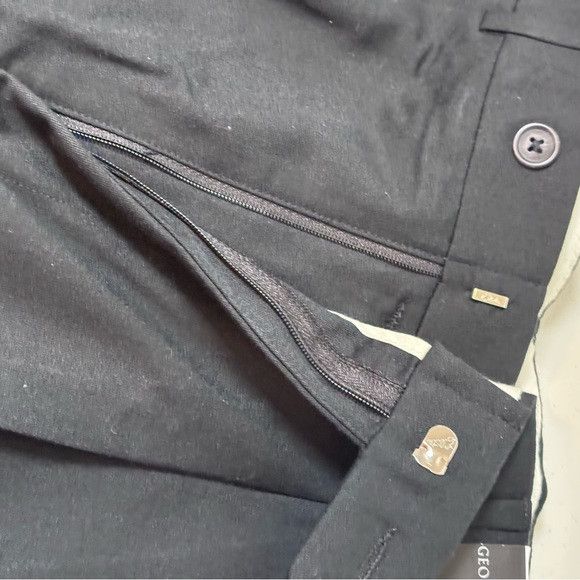 Geoffrey B. Small Geoffrey Beene Black Dress Men Pant Perfect Fit 34*34 Size US 34 / EU 50 - 9 Thumbnail