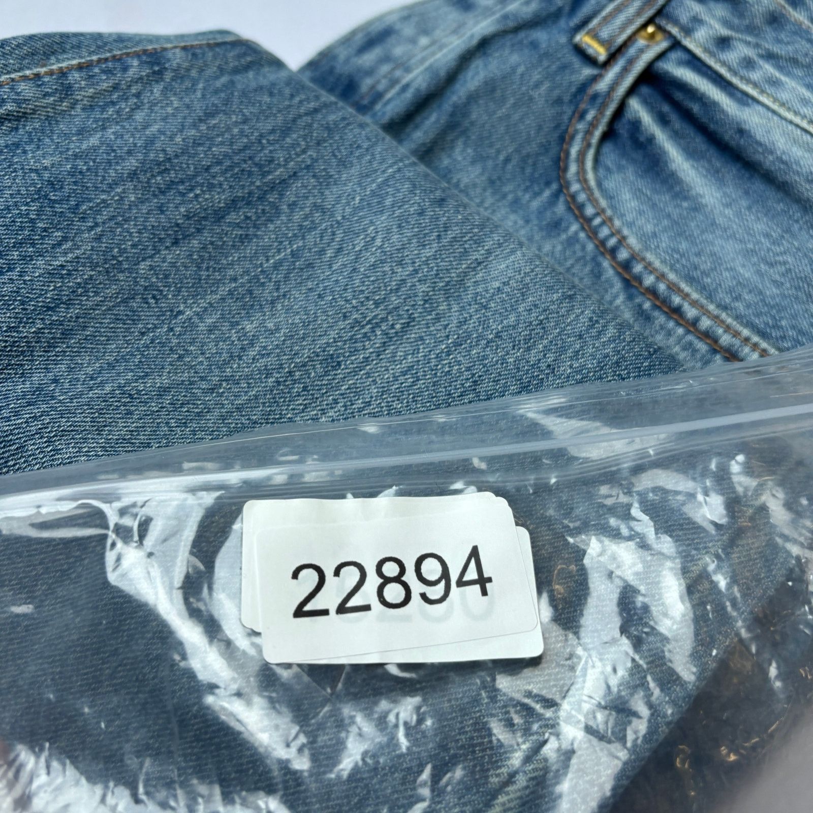 Sid Mashburn $175 Sid Mashburn Slim Straight Jeans 33x32 Made in USA Size US 33 - 10 Thumbnail