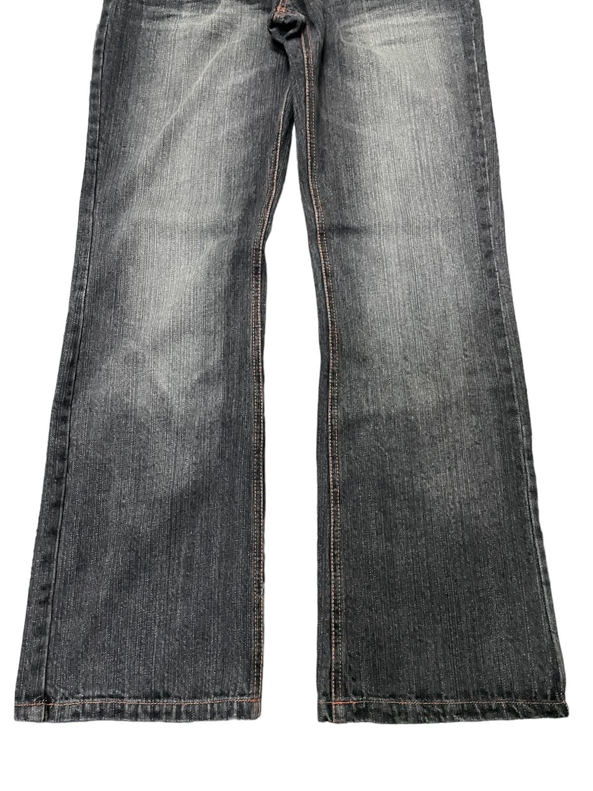 GOSTAR DE FUGA × Hysteric Glamour × Japanese Brand Peace Symbol Japan Daicock Evisu Styled Flared Jeans Size US 30 / EU 46 - 9 Thumbnail