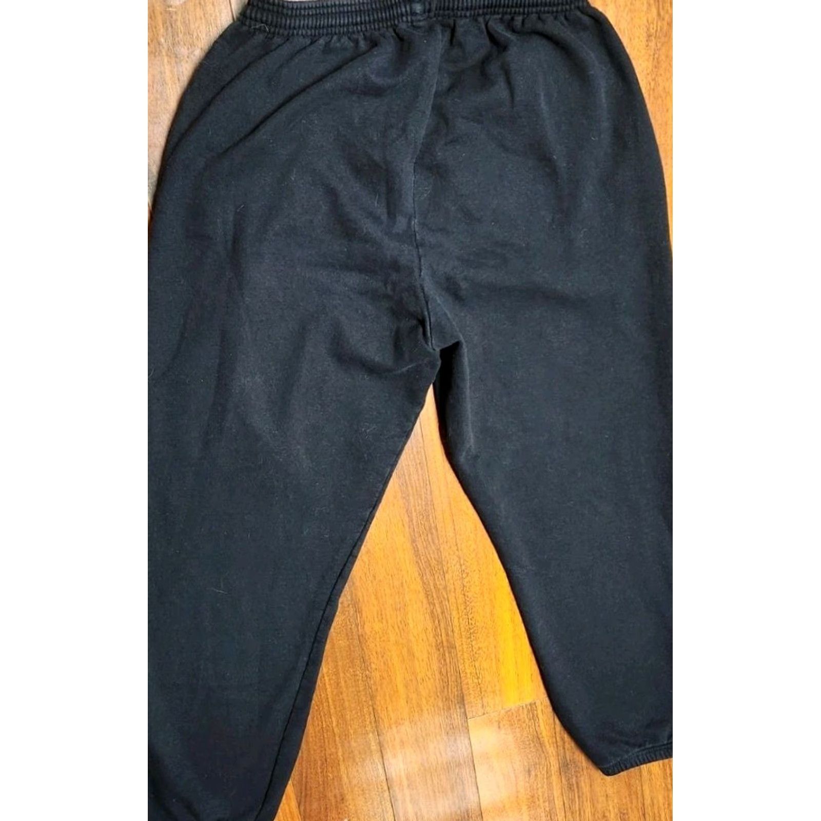 Champion VINTAGE Champion Heavyweight Sweatpants Men 2XL Joggers Athleisure Drawstrings Black 90s Logo College Dad Hipster Retro Relaxed XS? Size US 39 - 4 Thumbnail