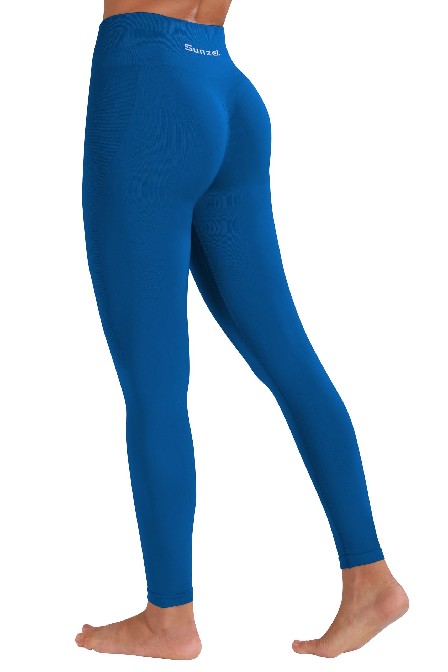 Other Women High Waisted Seamless Workout Leggings Gym Yoga Pants Size 35" - 6 Thumbnail