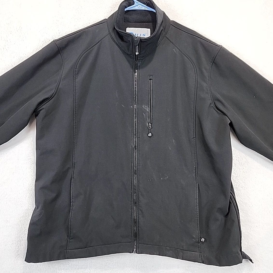Vintage Galls JX778 Softshell Security Lined Jacket Full Zip Black Men's XXL Jacket Size US XXL / EU 58 / 5 - 3 Thumbnail