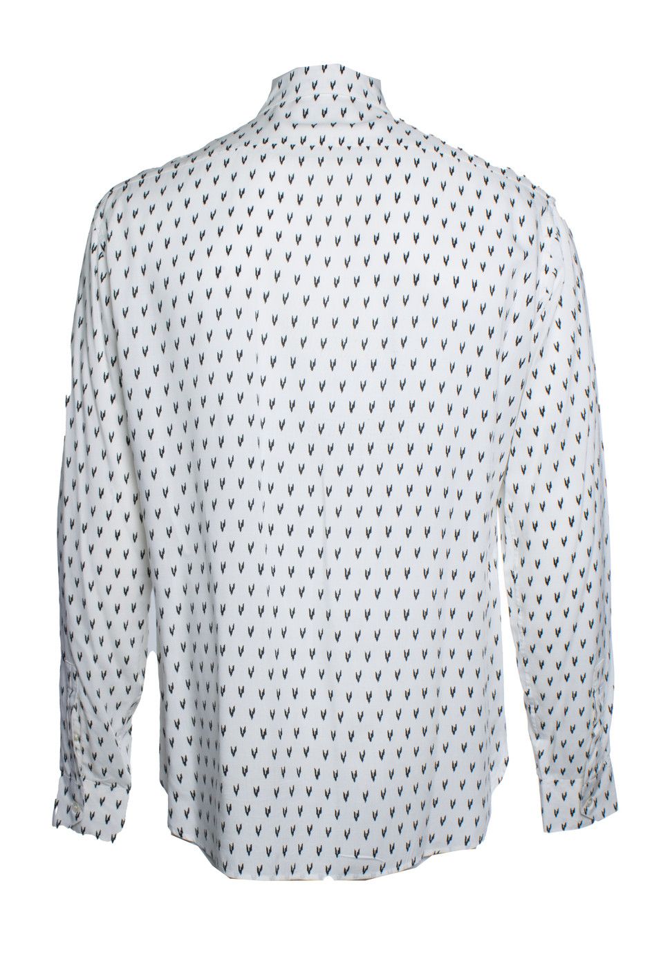Saint Laurent Paris Saint Laurent, white shirt with V print 2017 Size US M / EU 48-50 / 2 - 3 Thumbnail