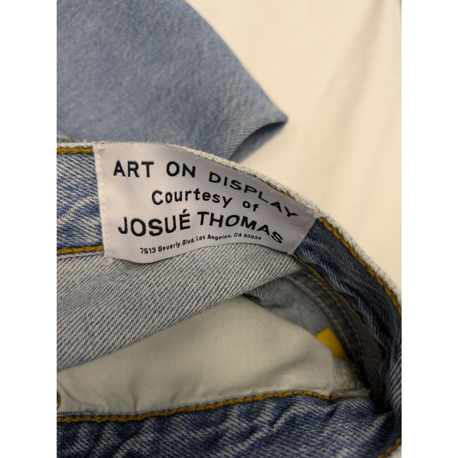 Gallery Dept. o1rshd1 Ranger Dept Cut Denim Jean in Blue Size US 33 - 17 Thumbnail