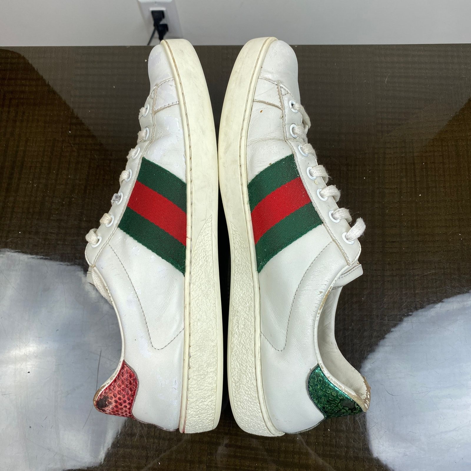 Gucci Gucci Ace Bee Low Top Sneakers Shoes Men's 7 Size US 7 / EU 40 - 6 Thumbnail