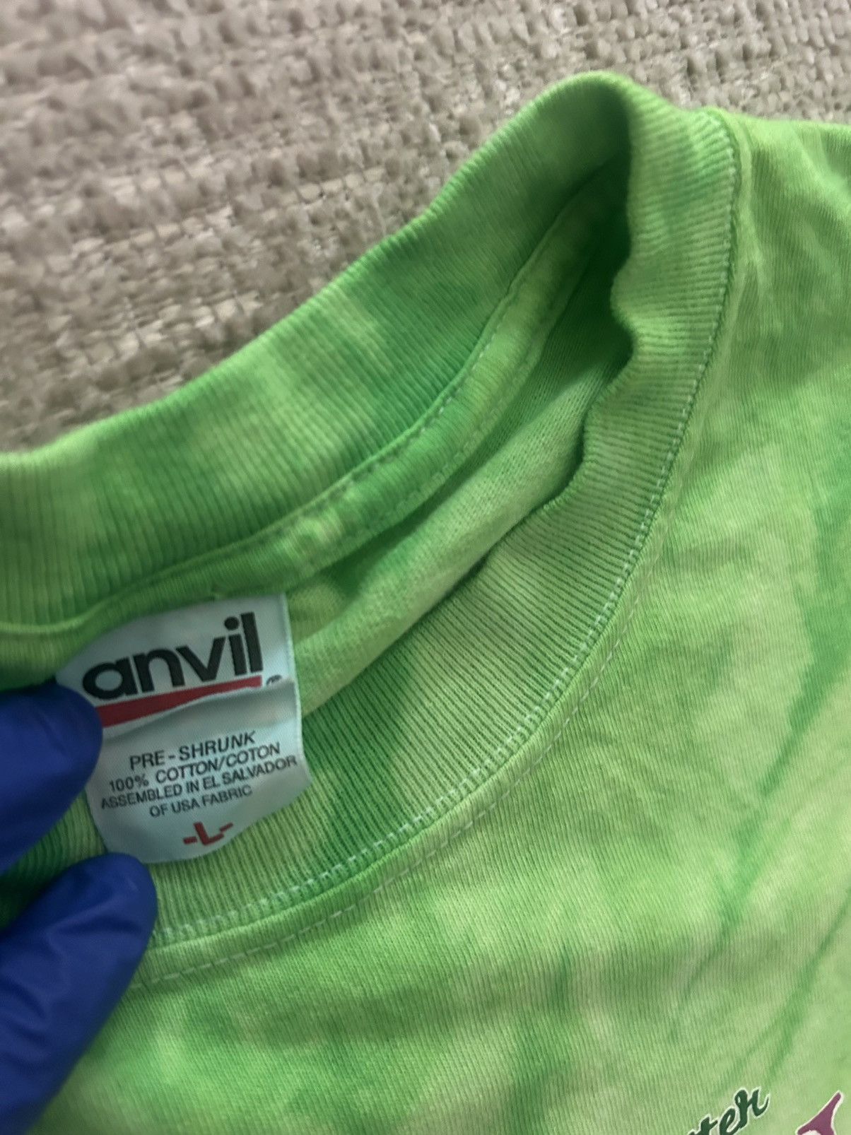 Anvil 2003 Anvil Tie Dye Nature T-Shirt Size US L / EU 52-54 / 3 - 4 Thumbnail