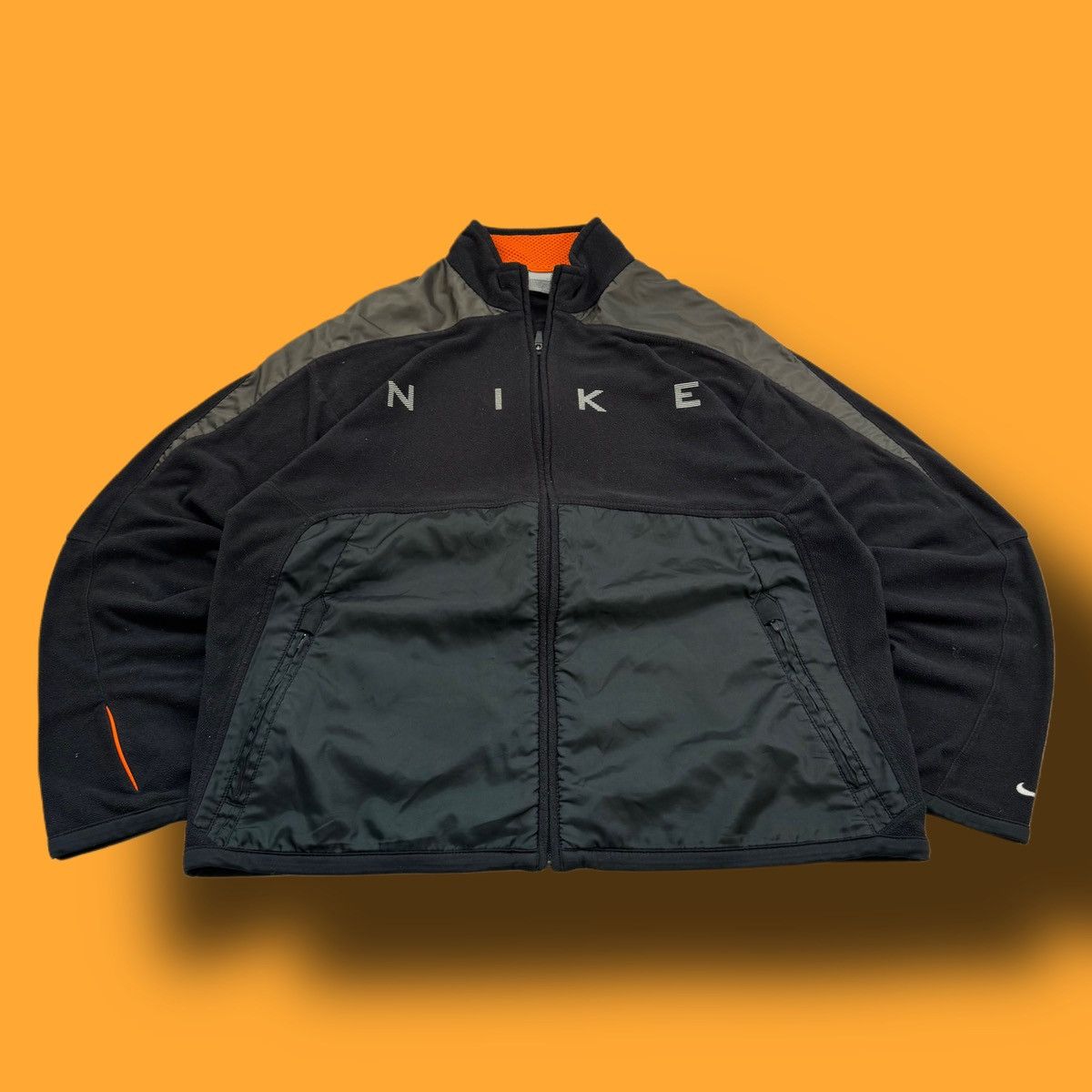 Nike × Vintage NIKE SHOX VINTAGE CENTER LOGO OVERSIZE BOXY HOODIE Size US L / EU 52-54 / 3 - 1 Thumbnail