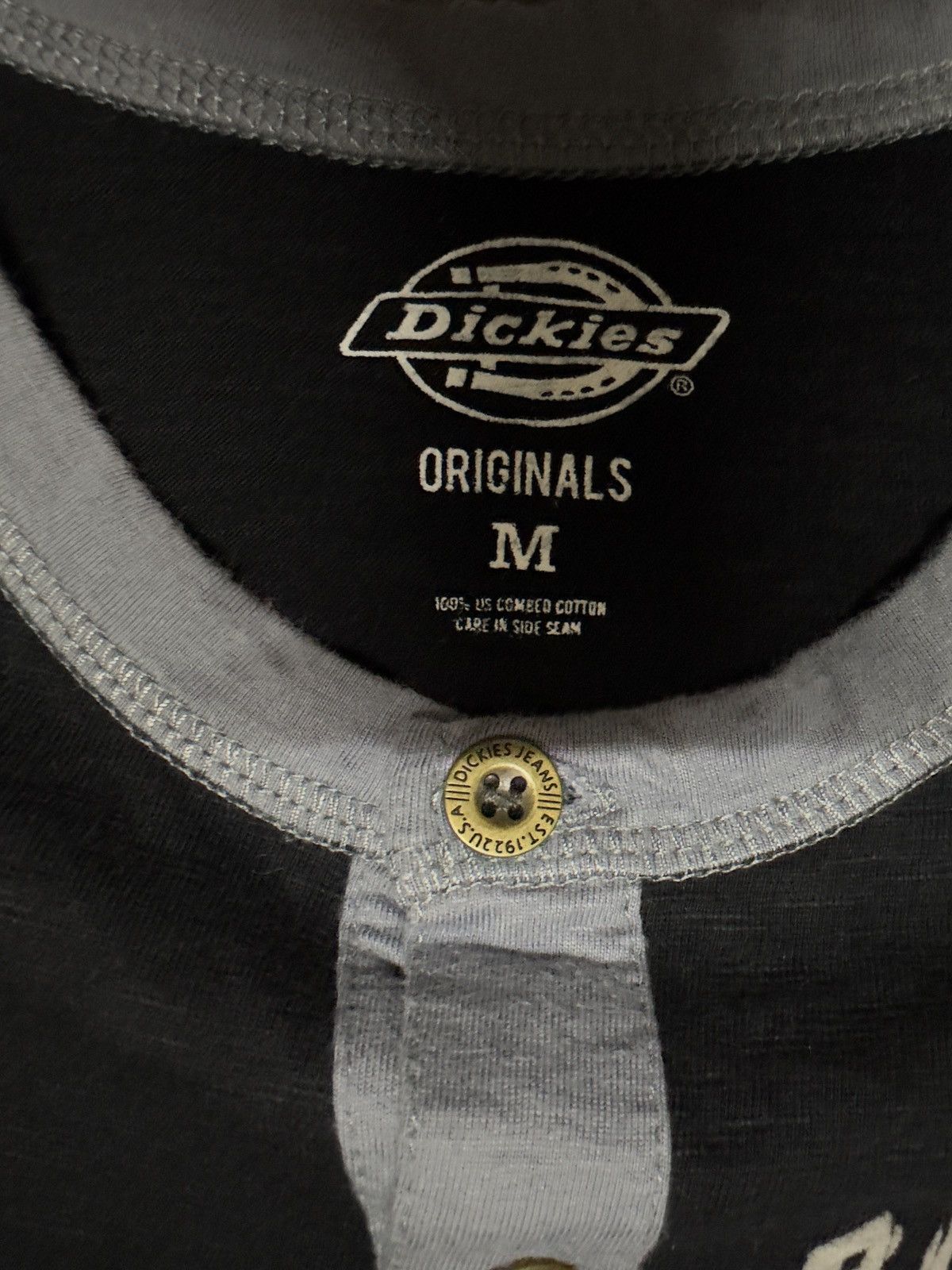 Dickies Dickies Henley Ring T-Shirt Size US M / EU 48-50 / 2 - 3 Thumbnail