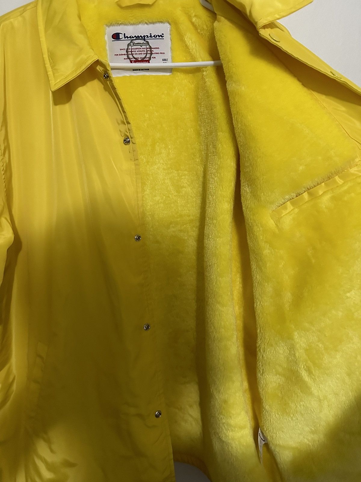 Champion × Supreme Supreme Champion Label Coaches Jacket Size US XL / EU 56 / 4 - 7 Thumbnail