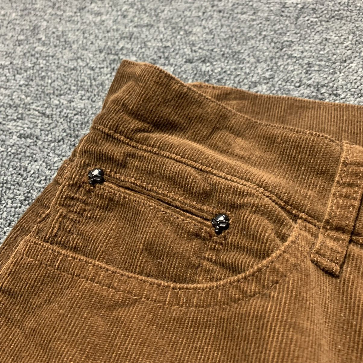 The Kooples Brown Corduroy Trousers Size US 31 - 8 Thumbnail