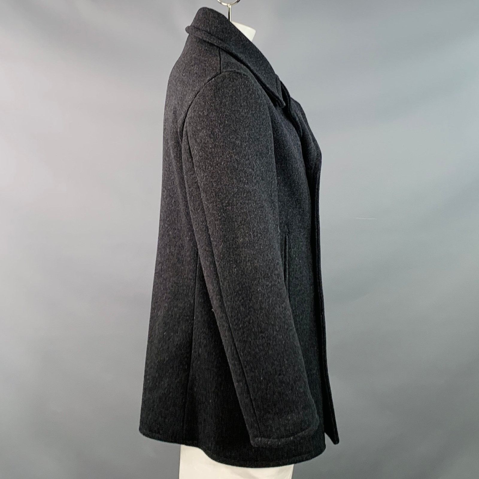 Polo Ralph Lauren POLO by RALPH LAUREN Double Breasted Notch Lapel Peacoat Size US L / EU 52-54 / 3 - 2 Thumbnail