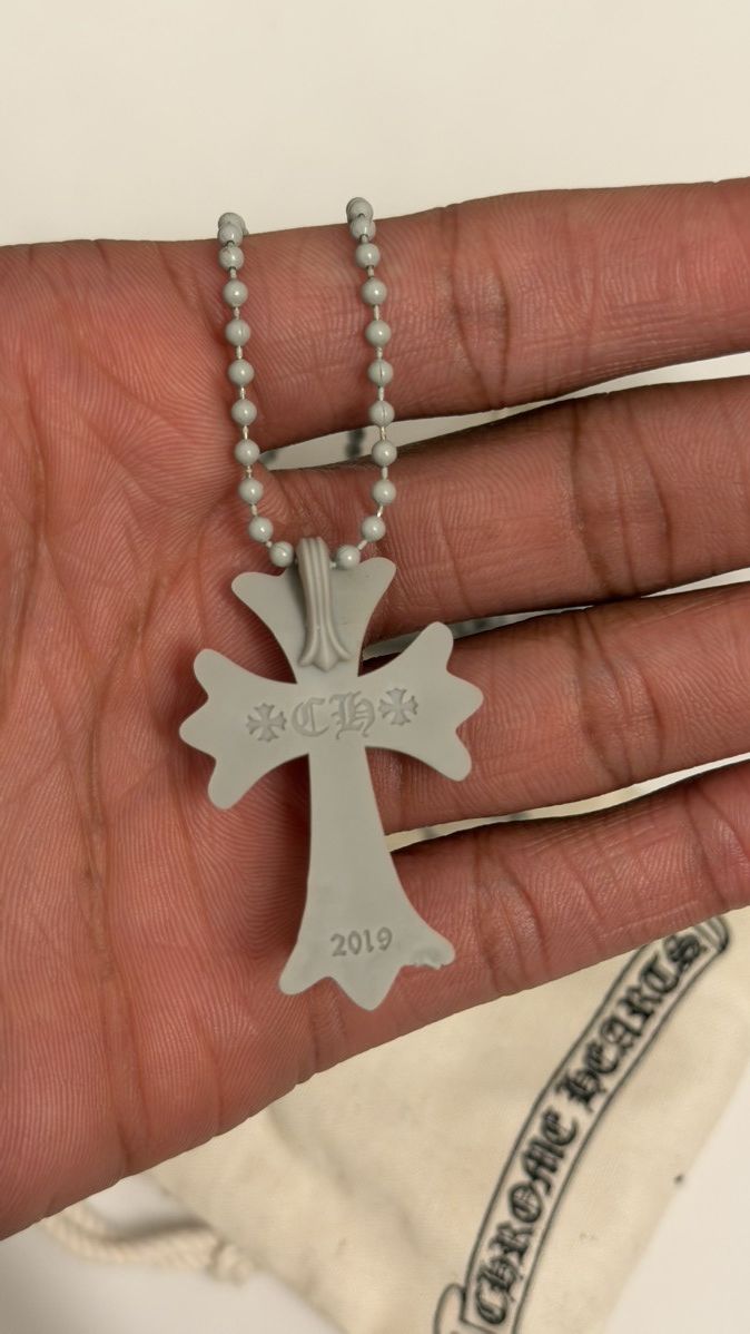 Chrome Hearts Chrome Hearts Silicone Cross Grey Size ONE SIZE - 2 Thumbnail