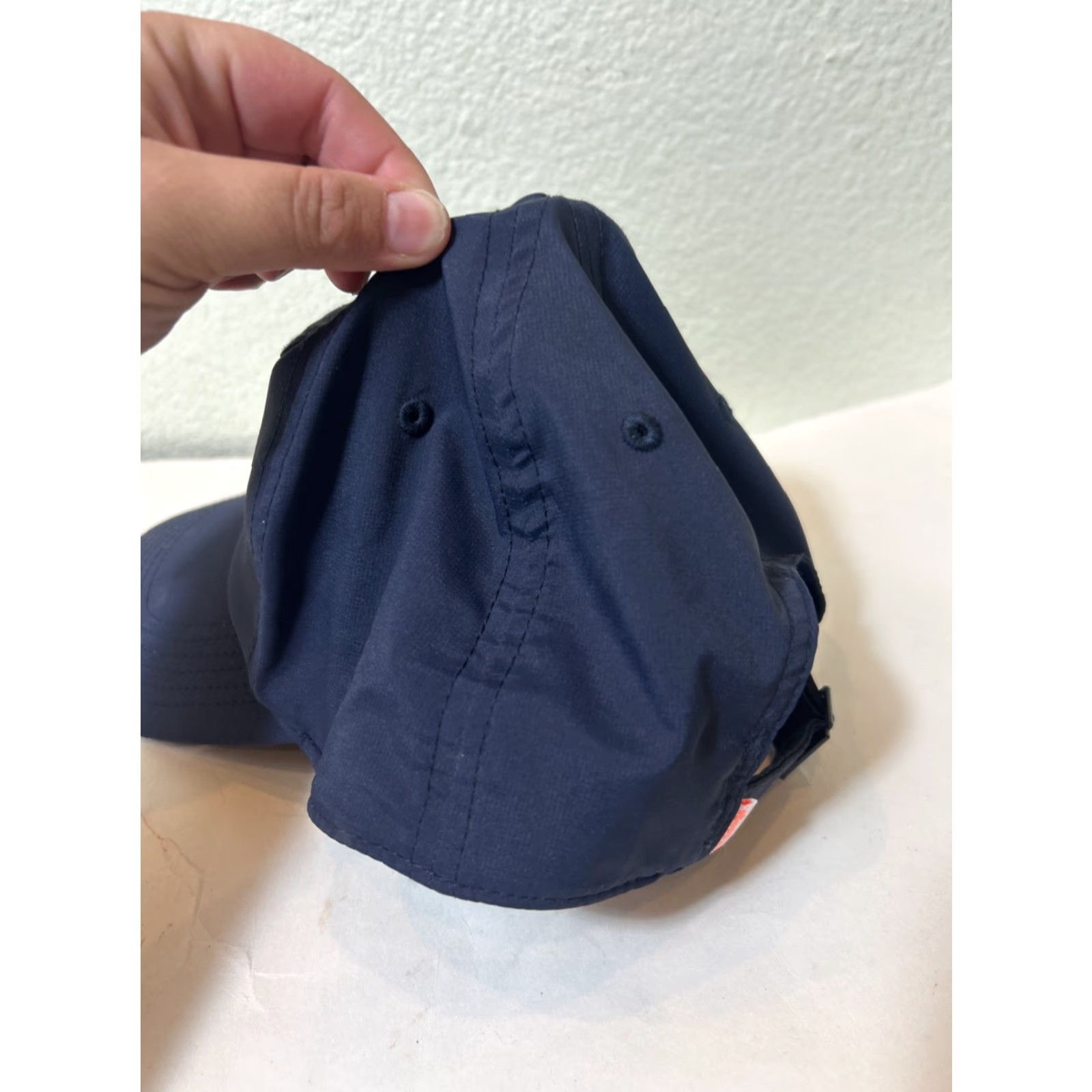 Vintage VINTAGE Bird Dogs Unisex Adult Free The Bird Navy Blue Strapback Hat Logo Polyester Size ONE SIZE - 7 Thumbnail