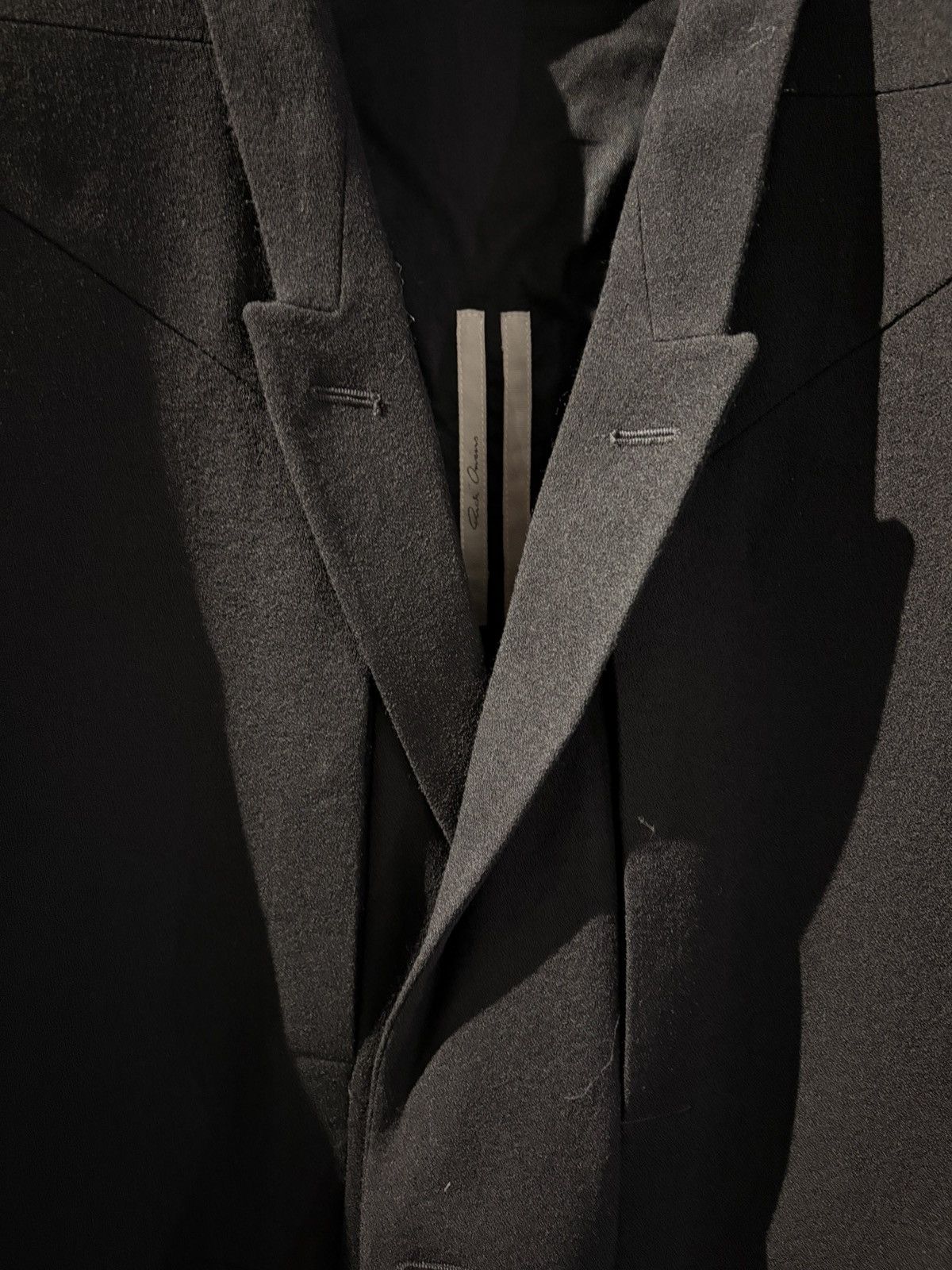 Rick Owens RICK OWENS FOGPOCKET SOFT BLAZER Size 50R - 3 Thumbnail