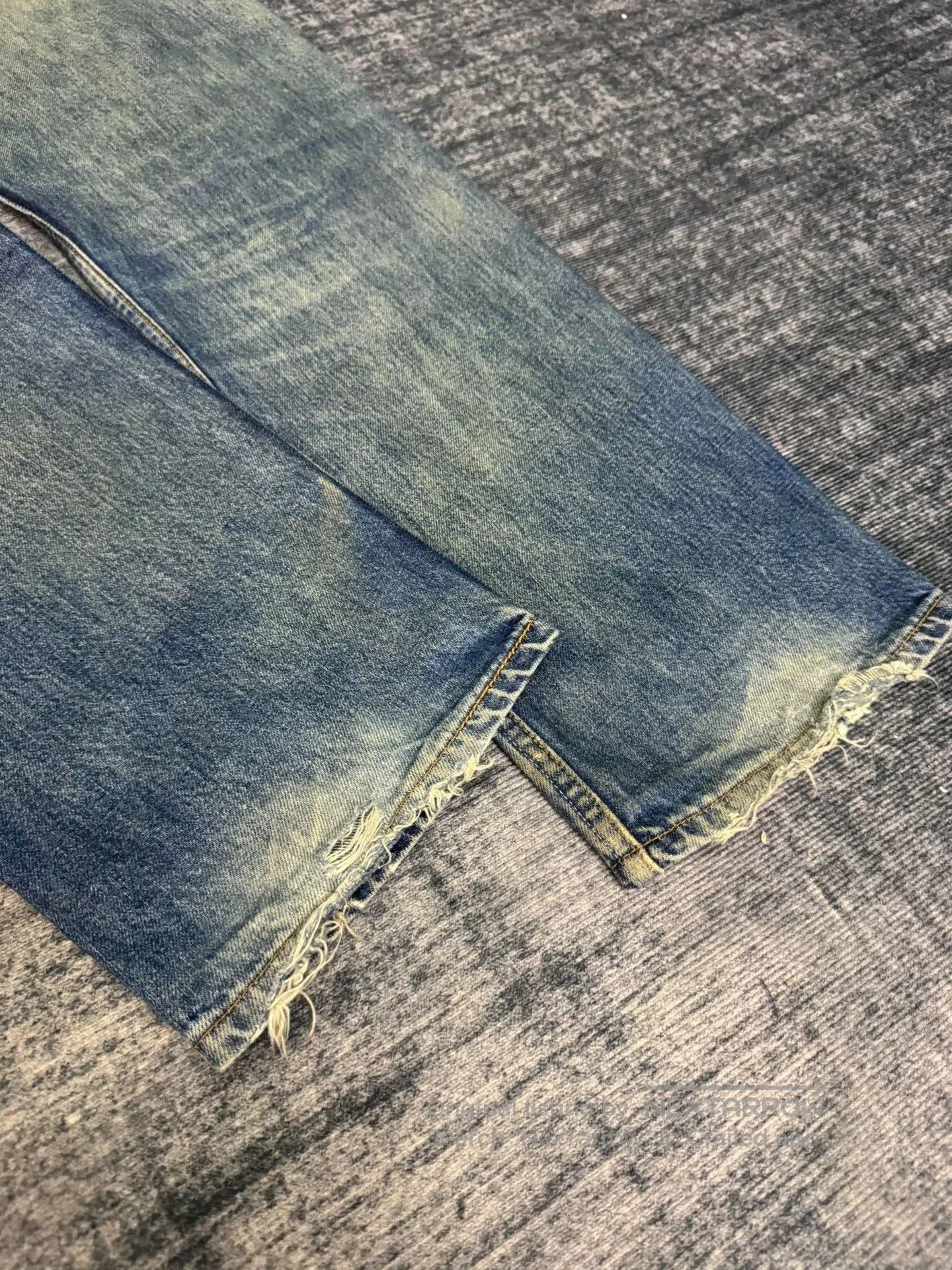 Levi's Vintage Levi's 501 90s Washed Blue Jeans. Size US 34 / EU 50 - 8 Thumbnail