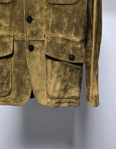 Tom Ford o1sm1stk0824 Suede Jacket in Brown Size US L / EU 52-54 / 3 - 3 Thumbnail