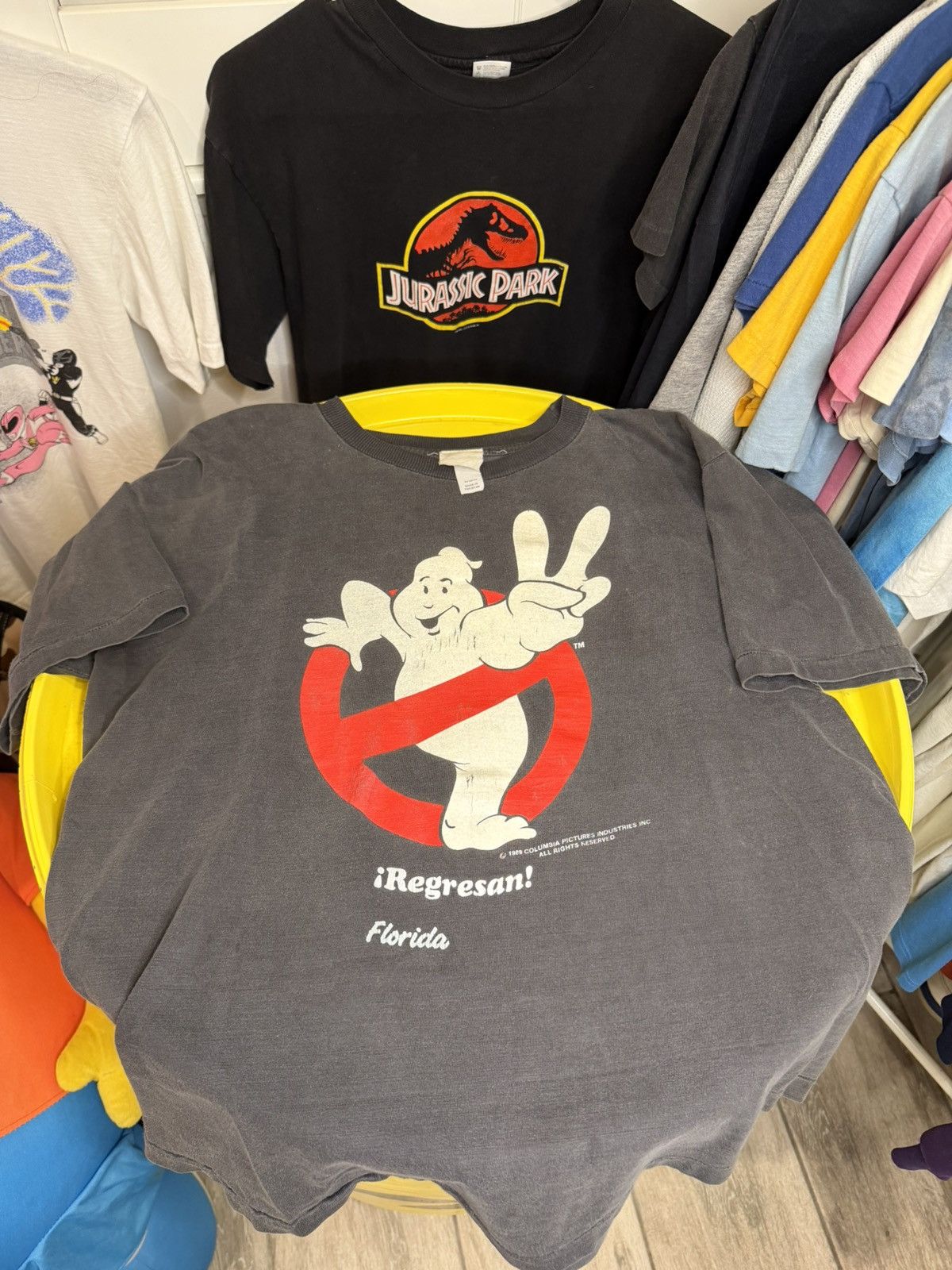 Vintage 1980s Ghostbusters 2 single stitch T-shirt Size US M / EU 48-50 / 2 - 4 Thumbnail