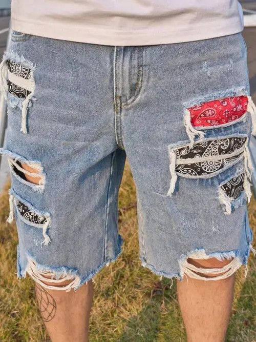 Japanese Brand × Vintage VINTAGE RETRO shorts jorts DRIP rap Y2K Size US 30 / EU 46 - 1 Thumbnail