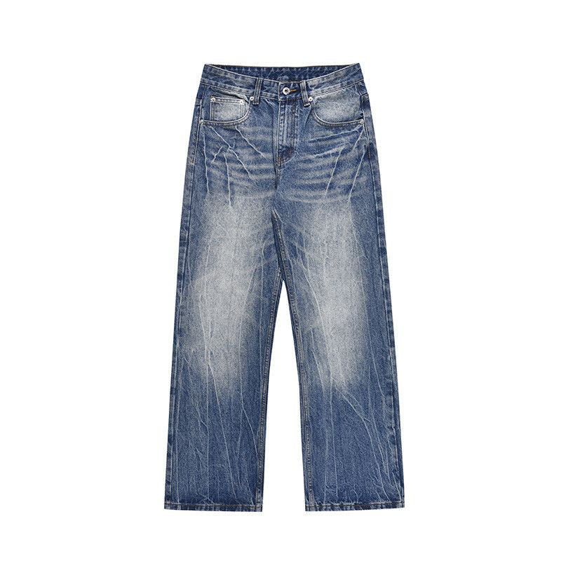 Vintage American high street style Vibe lightning blue jeans Size US 32 / EU 48 - 1 Thumbnail