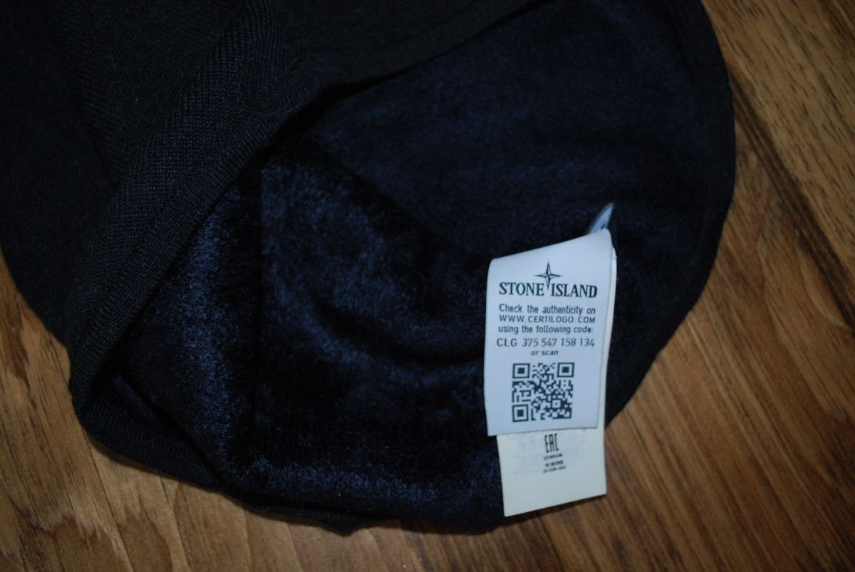 Stone Island Shadow Project Wool double knit neck gaiter Size ONE SIZE - 2 Thumbnail