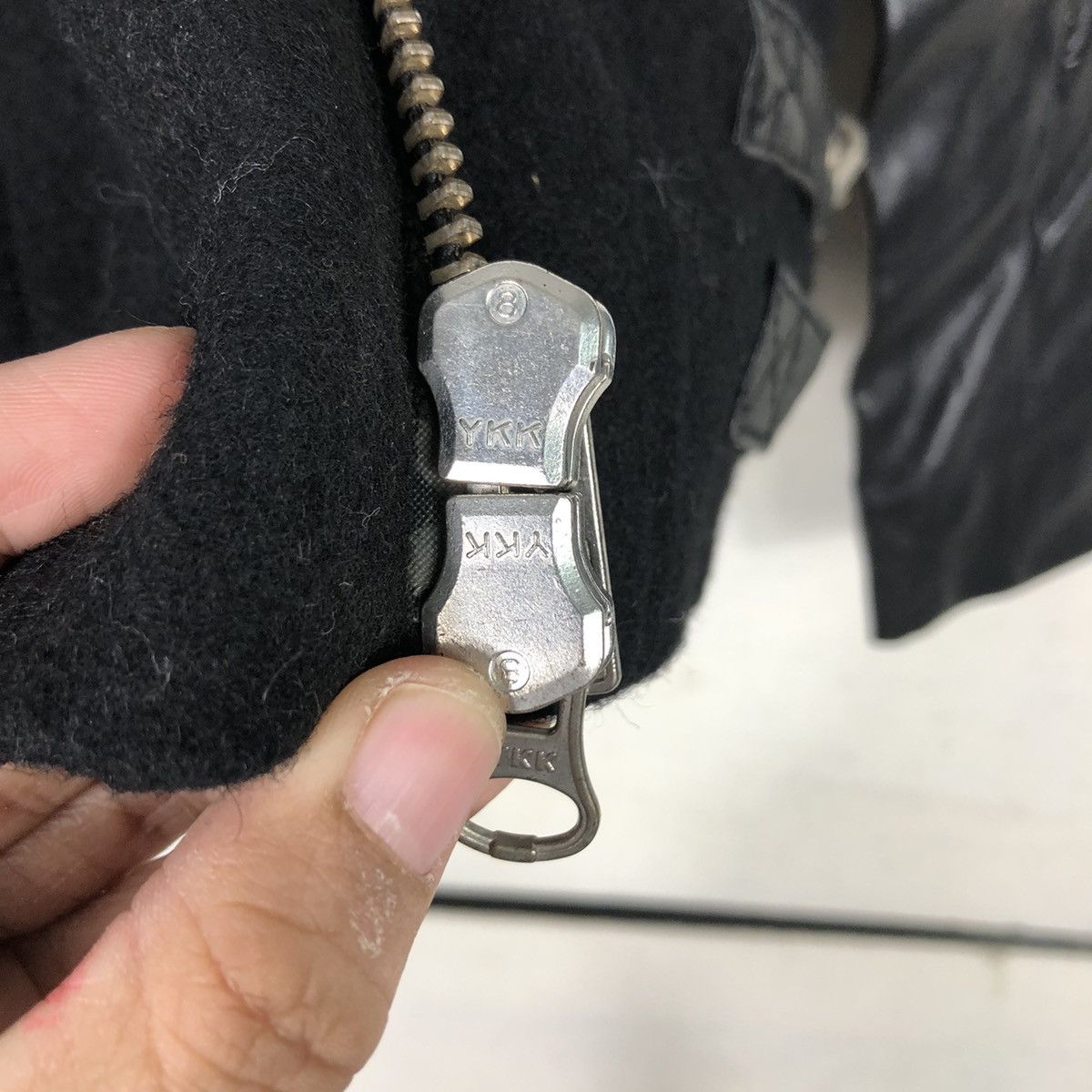 Japanese Brand 📌You & Me Oui Biker Genuine Leather Jacket Cafe Racer Size US M / EU 48-50 / 2 - 18 Thumbnail
