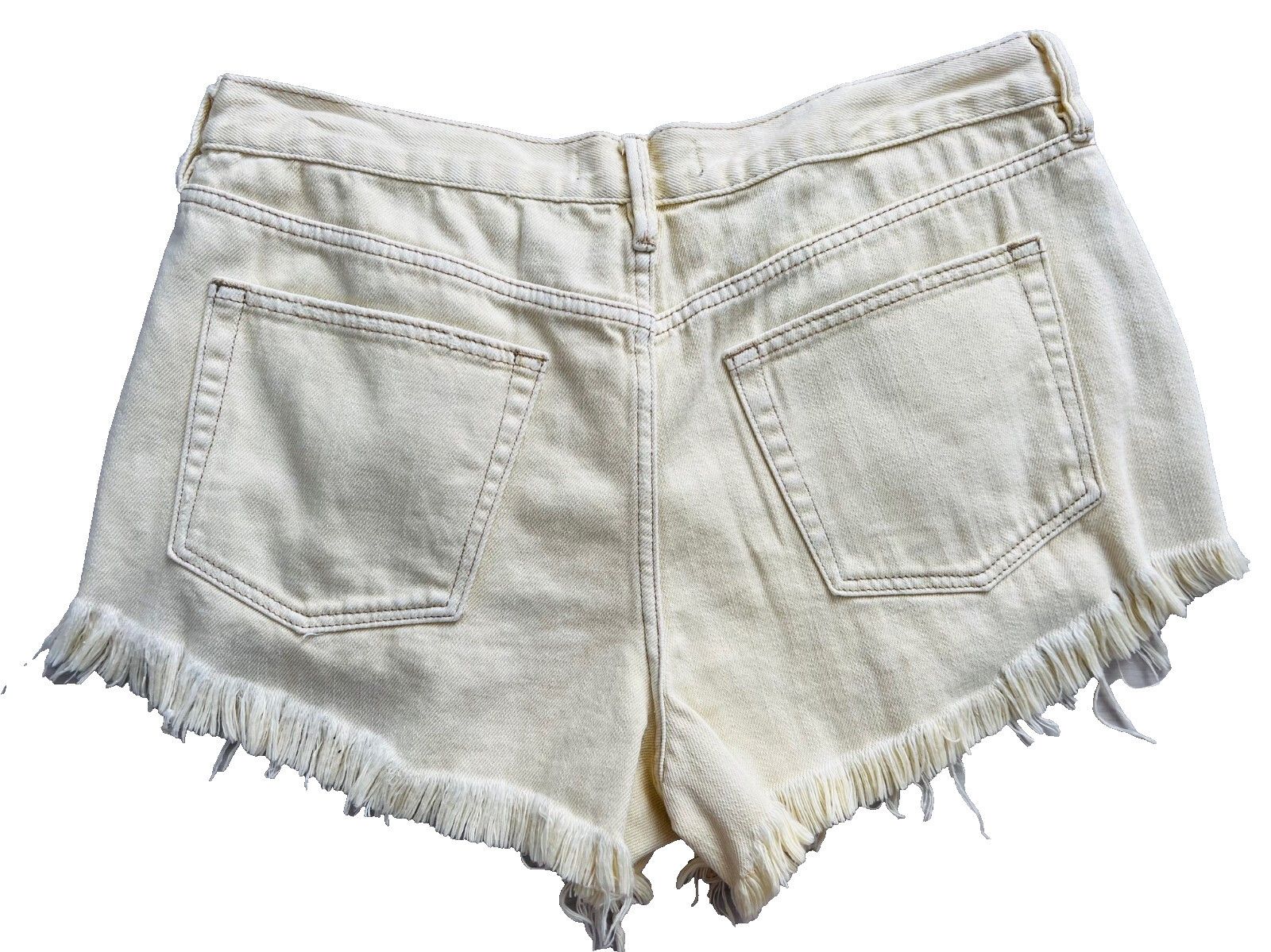 Free People Free People Loving Good Vibrations Cutoffs Banana Split 30 Size 30" / US 8 / IT 44 - 7 Thumbnail