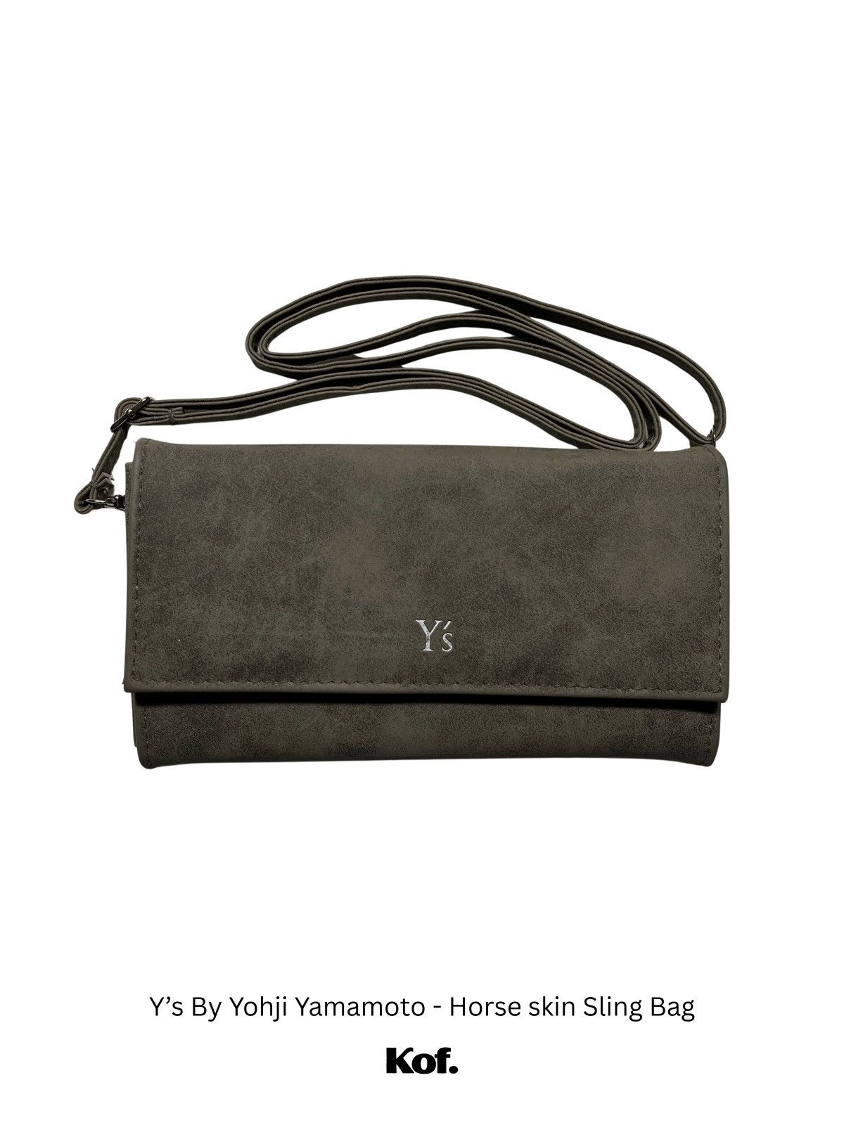 Other Y’s By Yohji Yamamoto - Horse skin Satchel Crossbody Bag Size ONE SIZE - 1 Thumbnail