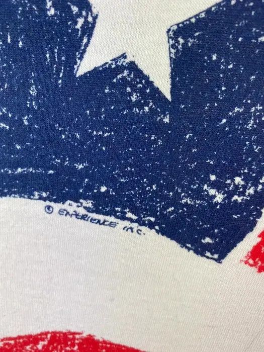 Band Tees Delta American flag T-shirt made in USA size XLarge Vintage Size US XL / EU 56 / 4 - 3 Thumbnail