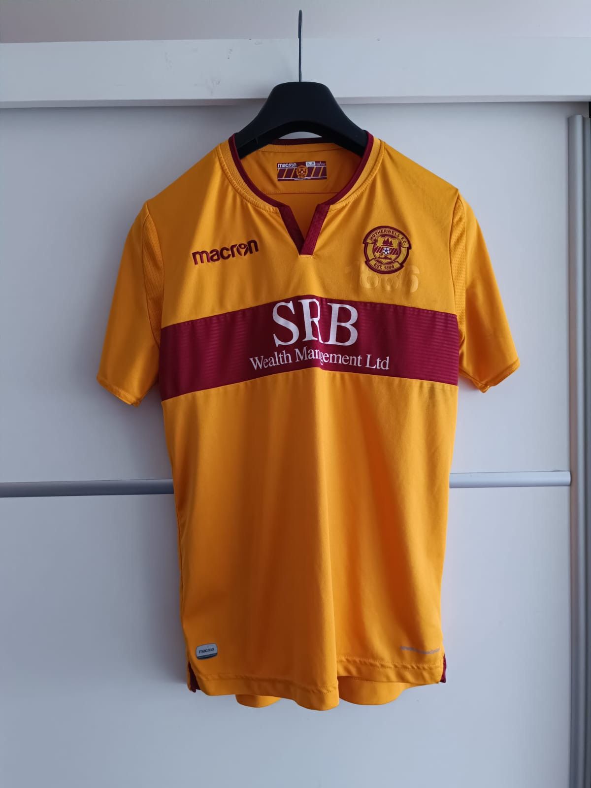 Macron Motherwell F.C. football sports jersey Size US XS / EU 42 / 0 - 1 Thumbnail