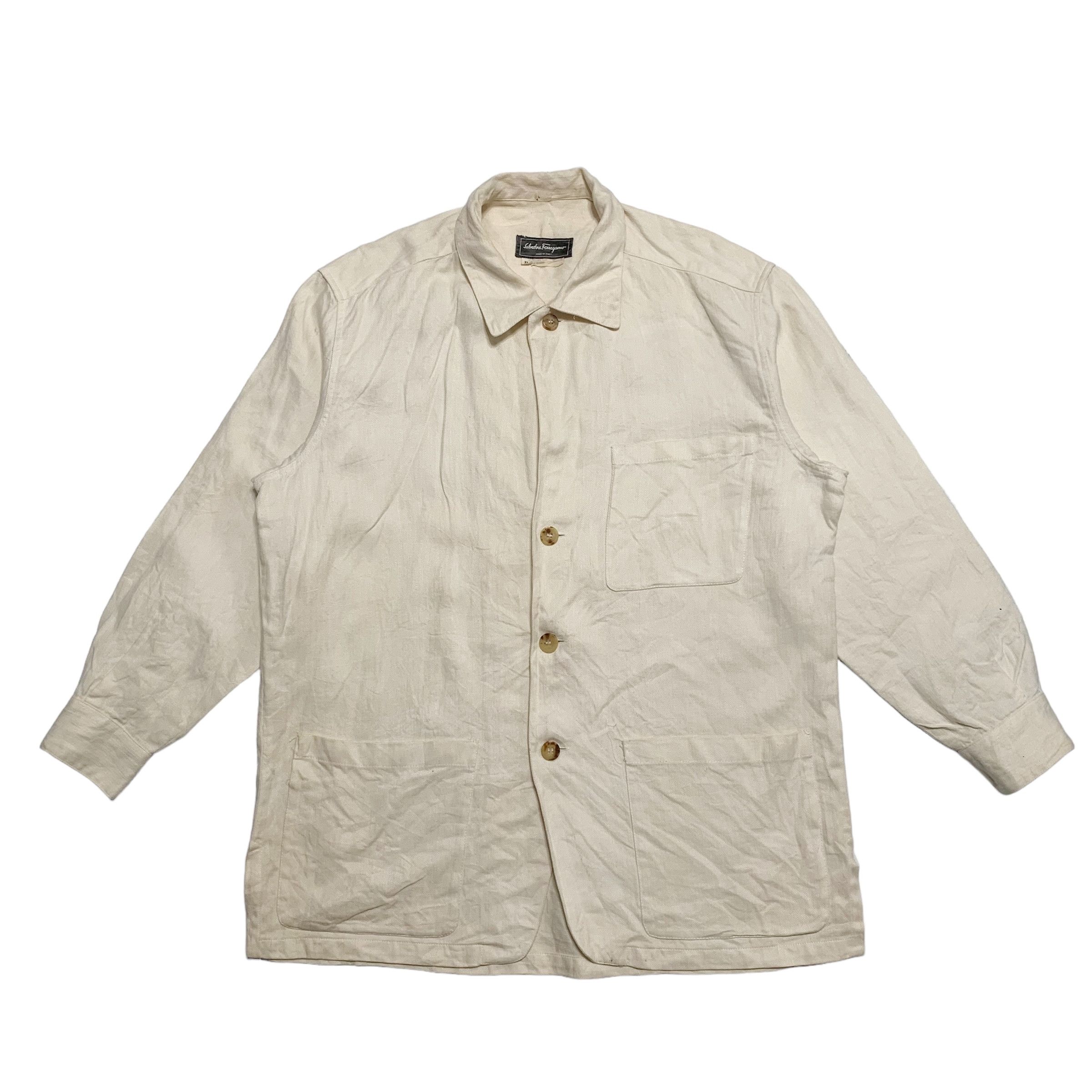 Salvatore Ferragamo Salvatore Ferragamo Chore Jacket Size US XL / EU 56 / 4 - 1 Thumbnail