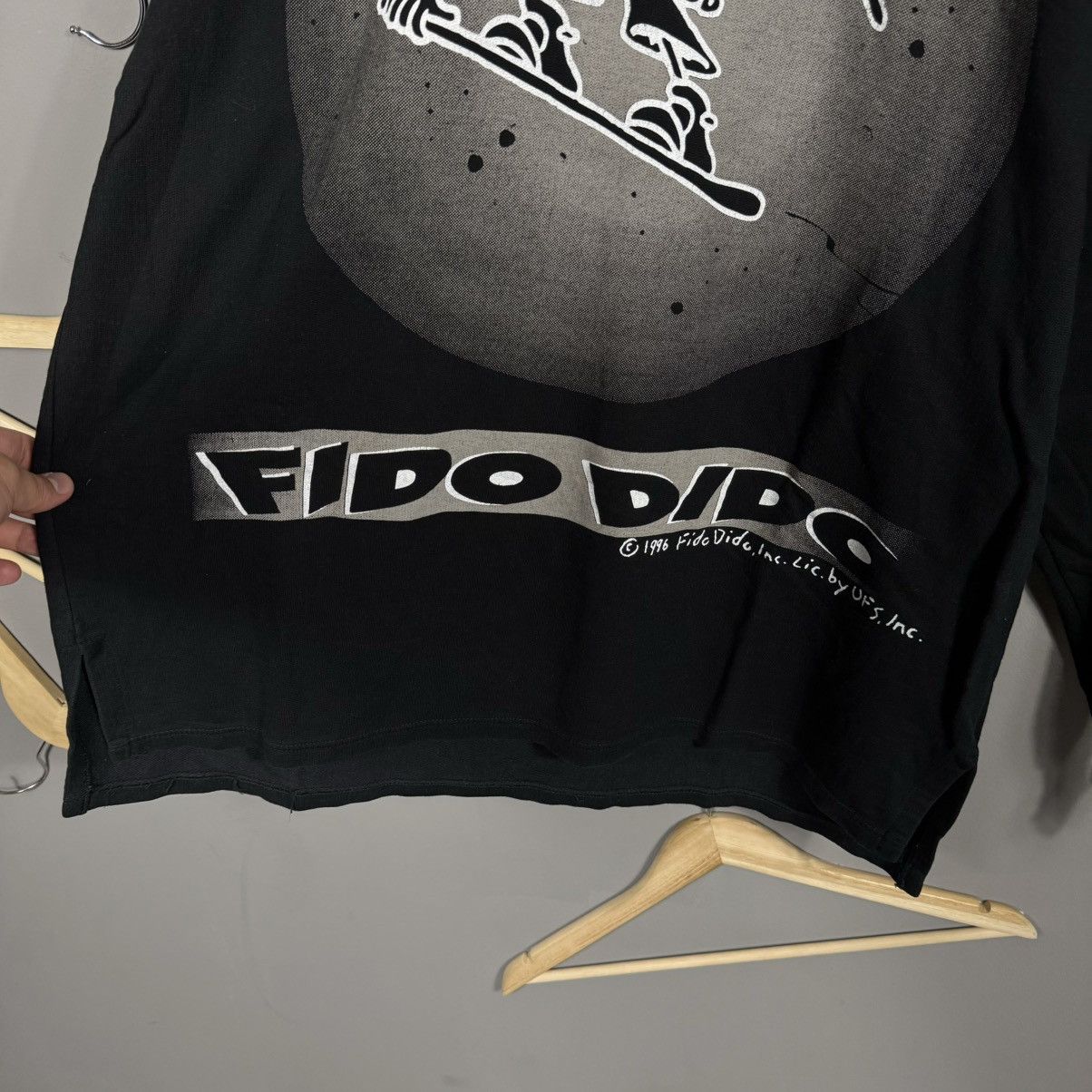 Vintage Vintage 1996 Fido Dido Skateboarding Sweatshirt Size US XL / EU 56 / 4 - 3 Thumbnail