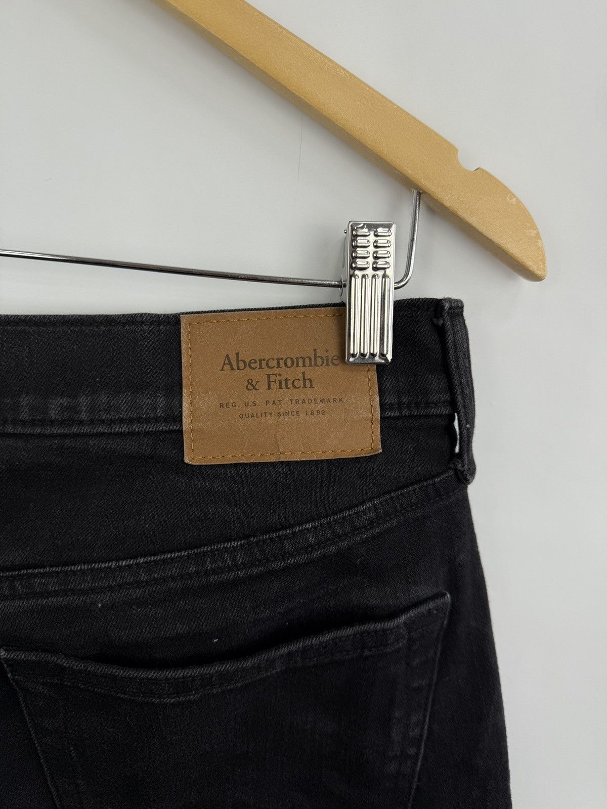 Abercrombie & Fitch 🇺🇸 Y2K Abercrombie Fitch Athletic Slim Stretch Jeans Opium Size US 30 / EU 46 - 10 Thumbnail
