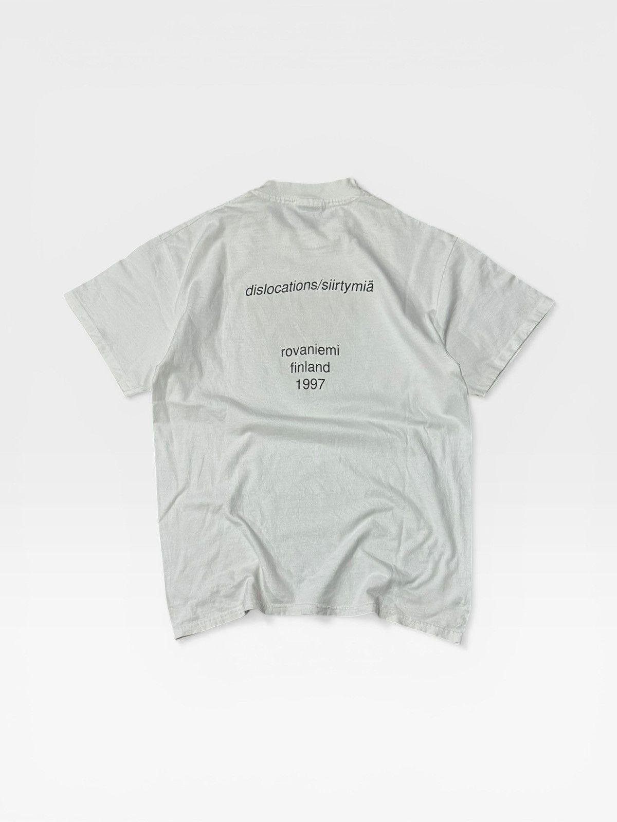 Vintage Vintage 90sMaría Martinez-Cañas Dislocations Finland Art Tee Size US L / EU 52-54 / 3 - 2 Thumbnail