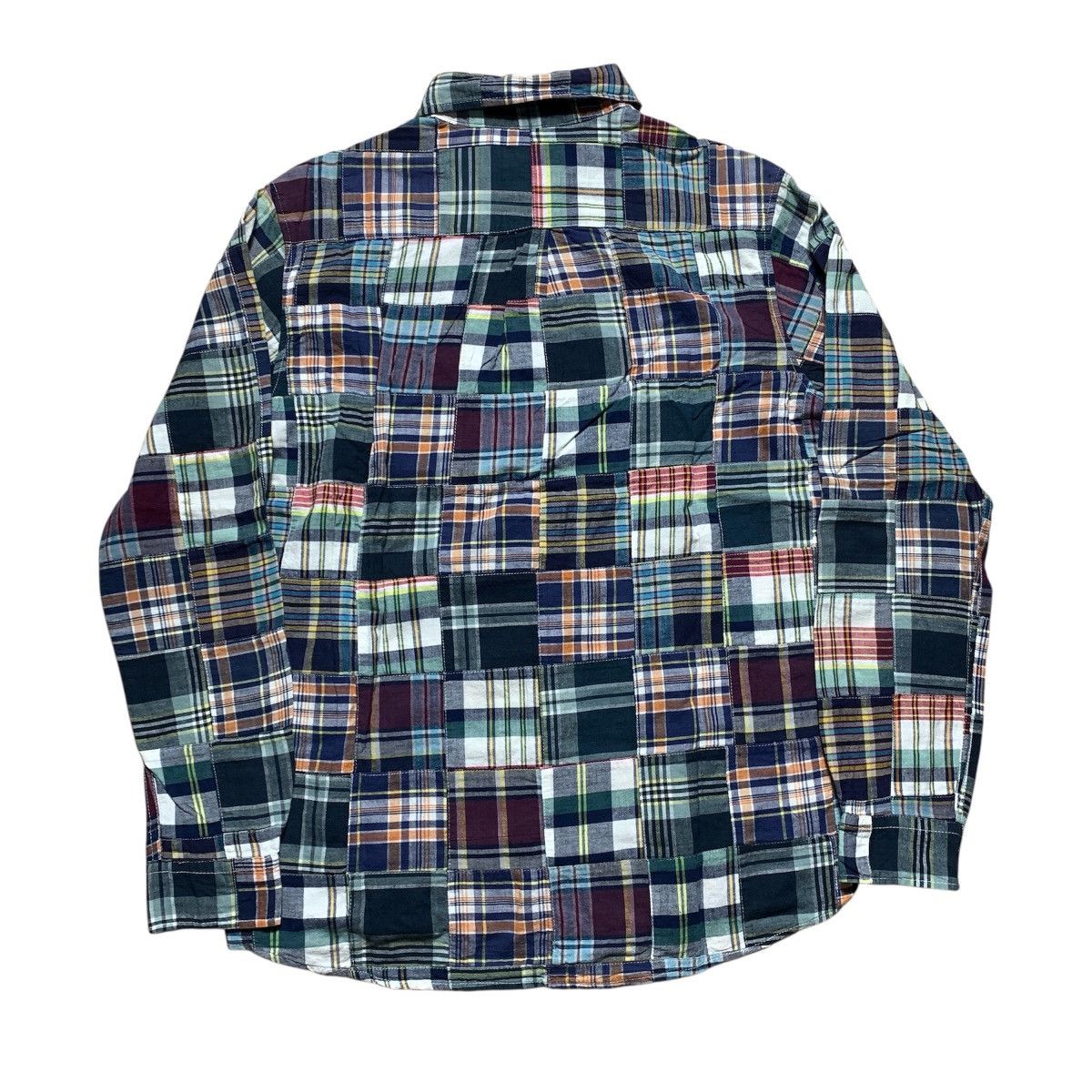 Japanese Brand Thruxton Plaid Patchwork Sugar Cane Inspired Flanel Shirt Size US M / EU 48-50 / 2 - 8 Thumbnail