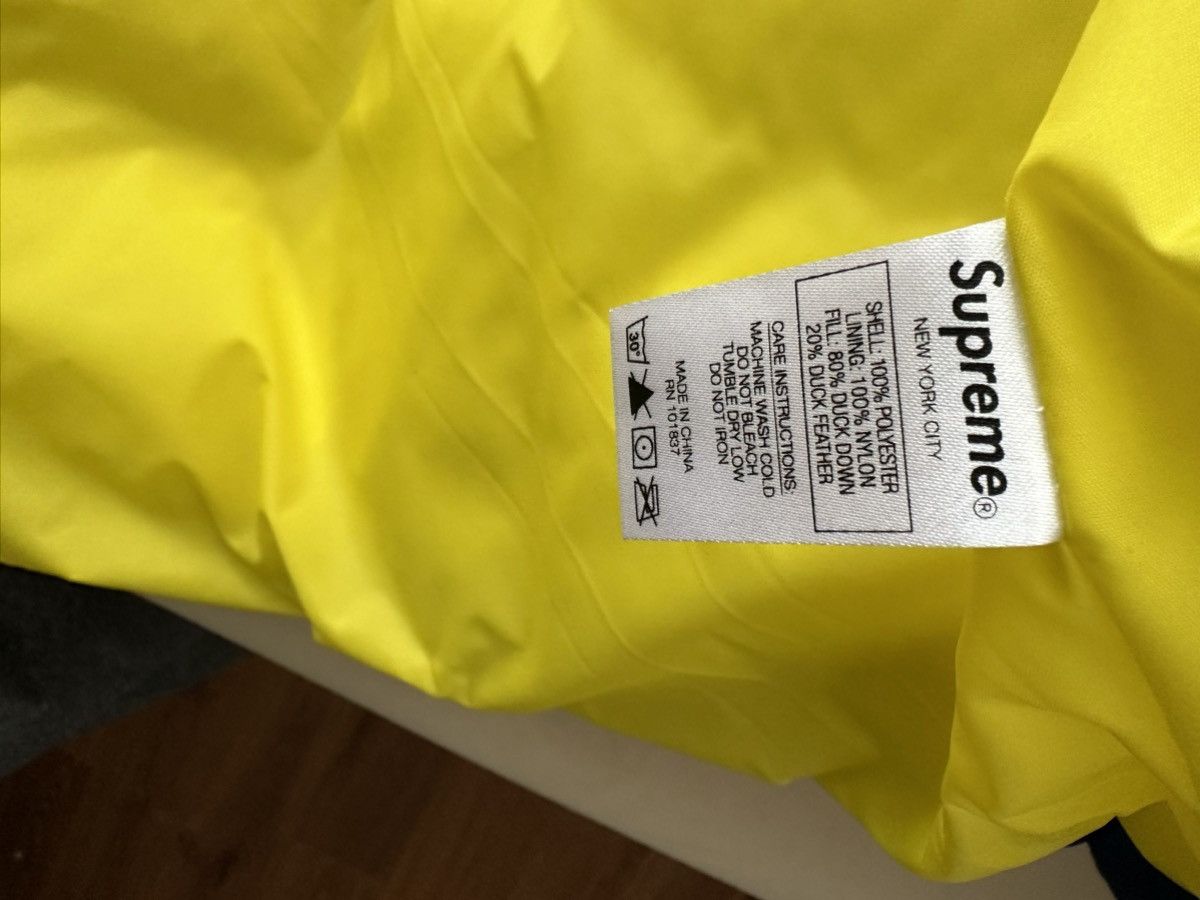 Supreme Supreme Gradient Puffy Jacket - Yellow Size US L / EU 52-54 / 3 - 5 Thumbnail