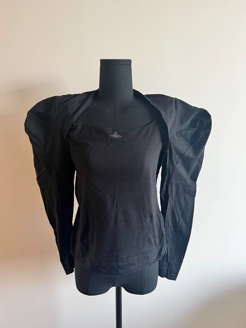 Vivienne Westwood Vivienne Westwood Black puffy sleeves with long sleeves an Size M / US 6-8 / IT 42-44 - 1 Thumbnail