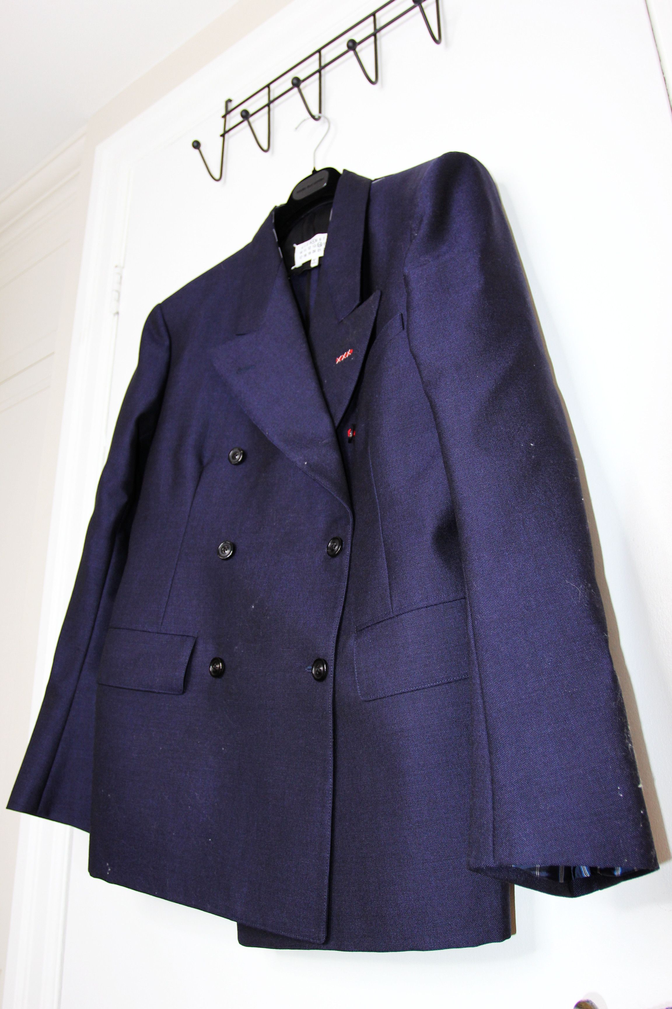 Maison Margiela BNWT AW23 MAISON MARGIELA DOUBLE BREASTED BLAZER JACKET 50 Size US M / EU 48-50 / 2 - 5 Thumbnail