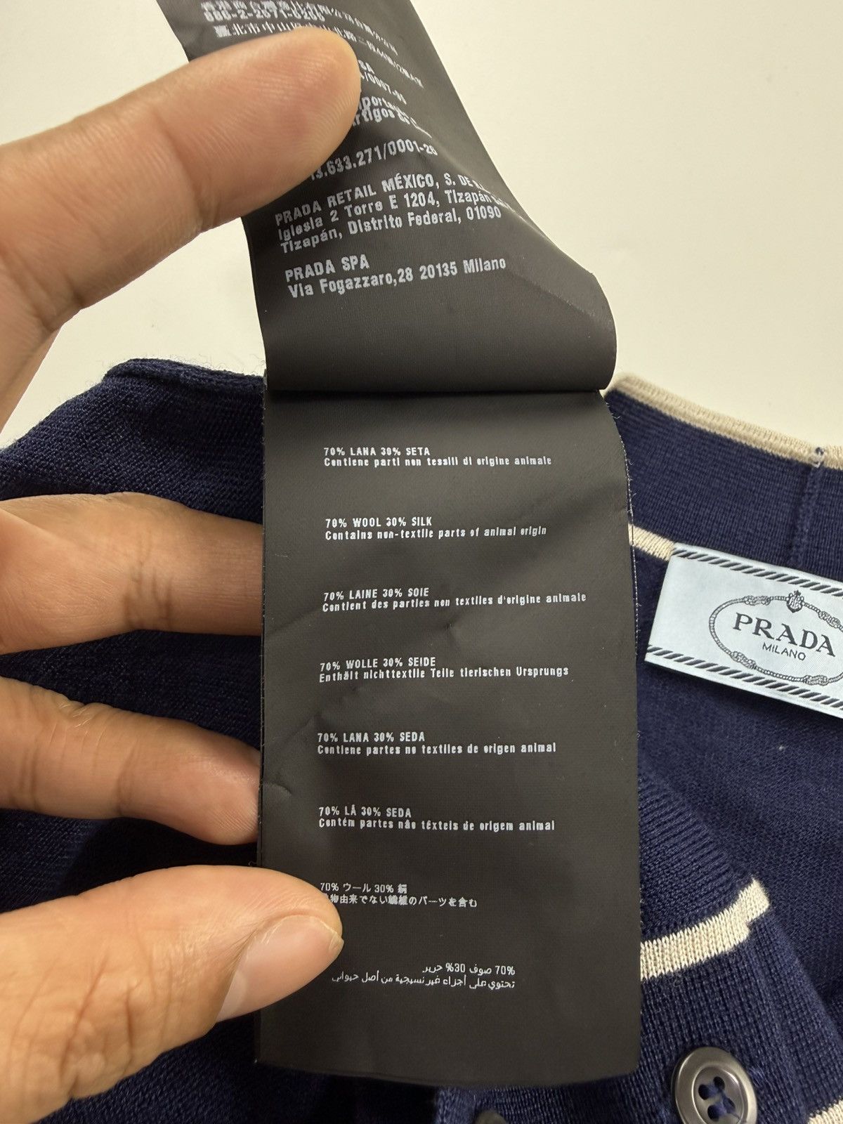 Prada Prada S/S’13 Wool Silk Cardigan Size US S / EU 44-46 / 1 - 7 Thumbnail