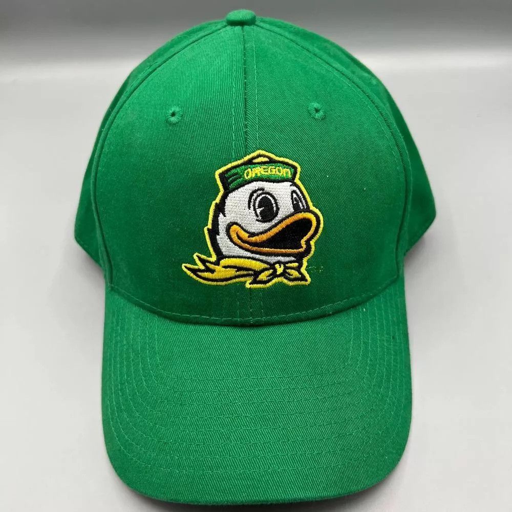Other Oregon Ducks Hat Men Green Gray Fan Favorite Strap Back Cap Size ONE SIZE - 1 Thumbnail