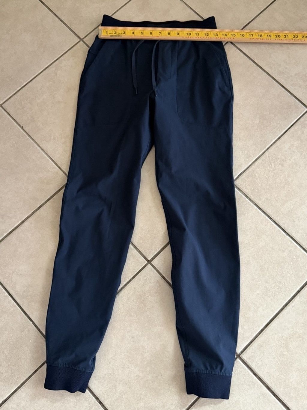 Lululemon LULULEMON ABC WARPSTREME JOGGER 29” NAVY BLUE SIZE X-SMALL Size US 26 / EU 42 - 6 Thumbnail