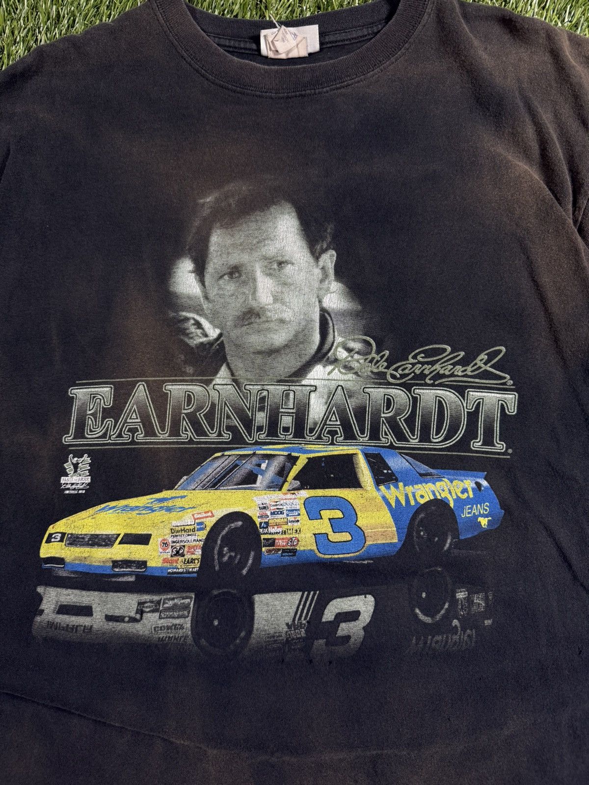 NASCAR Vintage Y2k Dale Earnhardt & Jr Faded Racing NASCAR Hype Tee Size US L / EU 52-54 / 3 - 2 Thumbnail