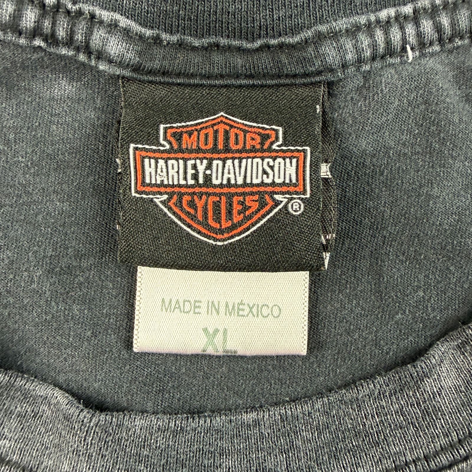 Harley Davidson Y2K Harley Davidson Stone Washed Western Outlaw Size XL Size US XL / EU 56 / 4 - 6 Thumbnail