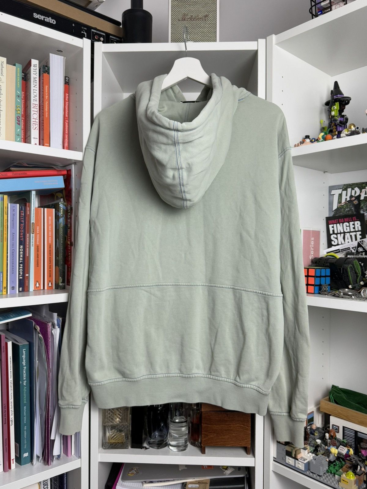 Acne Studios × Designer Acne Studios small logo baggy hoodie XS fit M streetwear rare Size US M / EU 48-50 / 2 - 2 Thumbnail