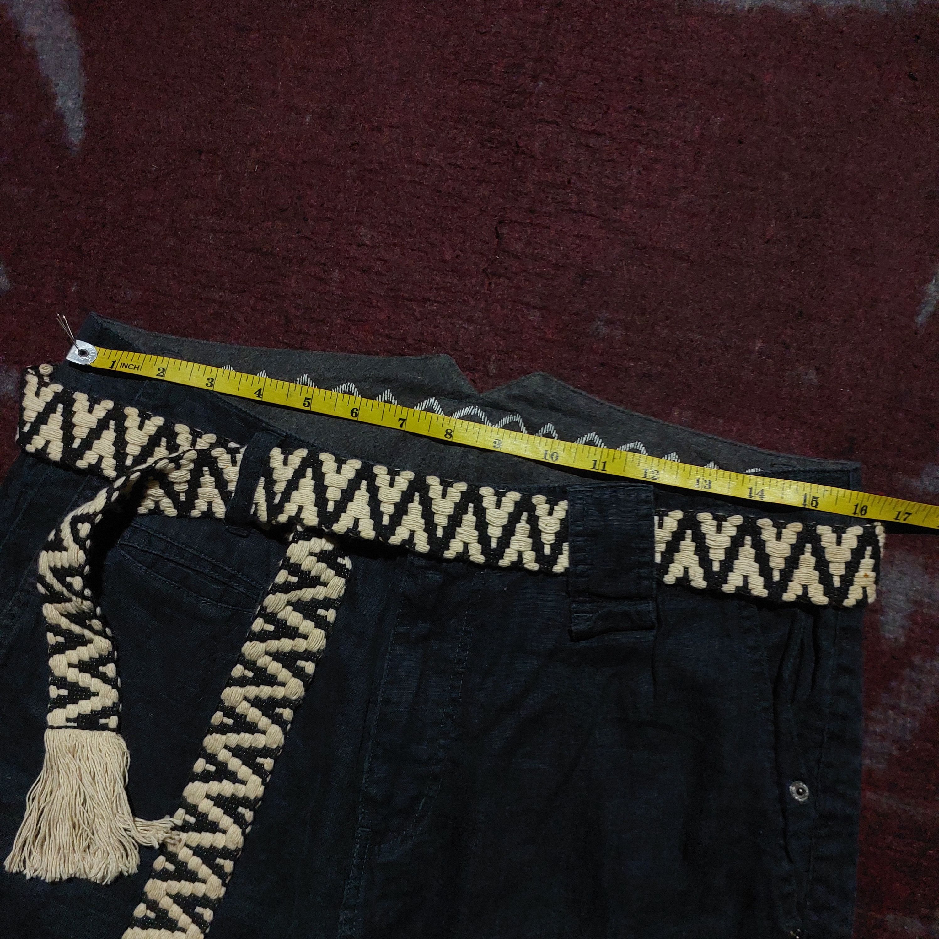PPFM PPFM Japan navy blue linen long pants Size US 32 / EU 48 - 11 Thumbnail