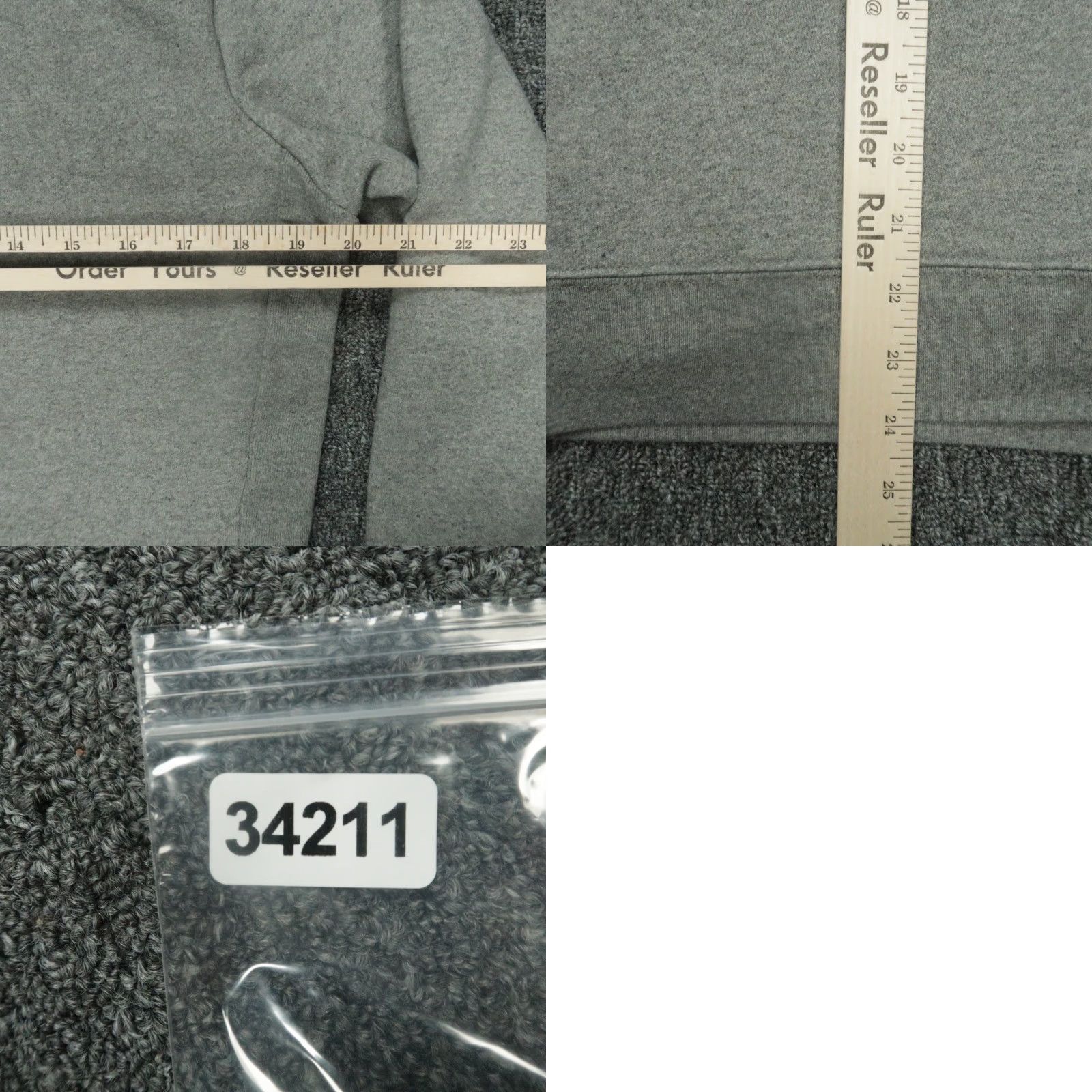 Patagonia Patagonia Hoodie Mens Extra Small Gray Line Logo Ridge Stripe Uprisal Hoody Size US XS / EU 42 / 0 - 8 Thumbnail